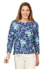 Foliage Floral Boxy Tee