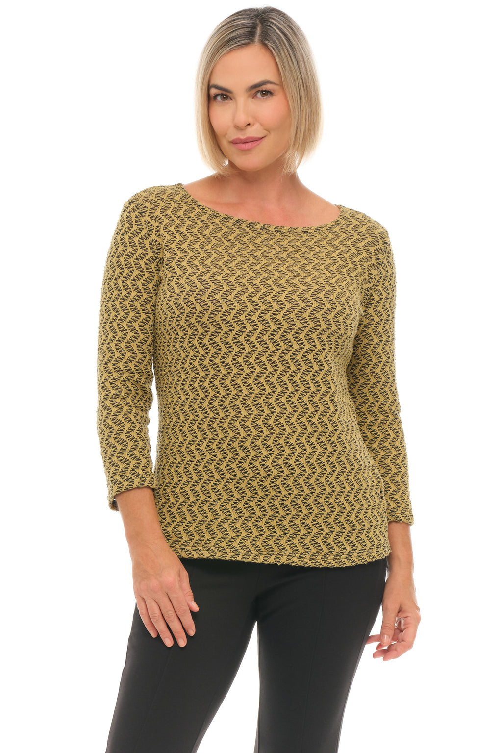 Natural Crochet Boatneck