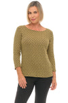 Natural Crochet Boatneck