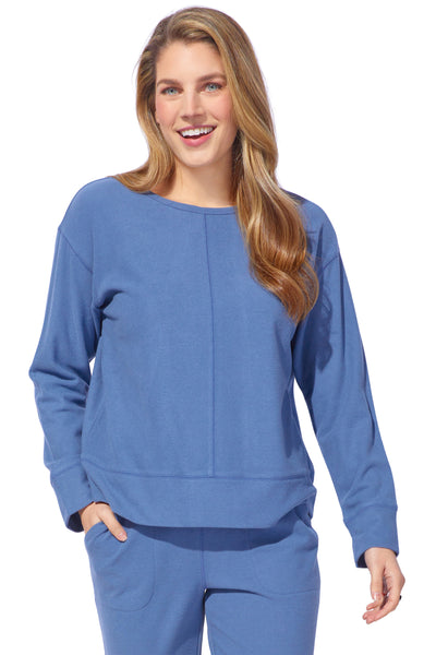 Butterey Rib Knit Snuggly Pullover
