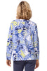 Escape Figi Floral Boxy Tee, Spring Summer Women's Shirts Knit. Resort