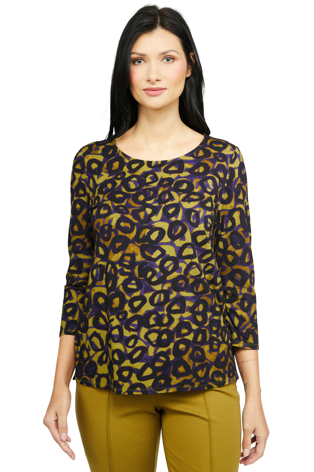 Arthouse Layered Circles Easy Tee