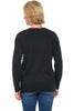 Cotton V Side Zip Sweater
