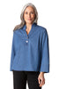 Perfect Half Placket Pullover Shirt