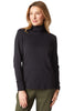 Cozy Rib Ruched T-Neck