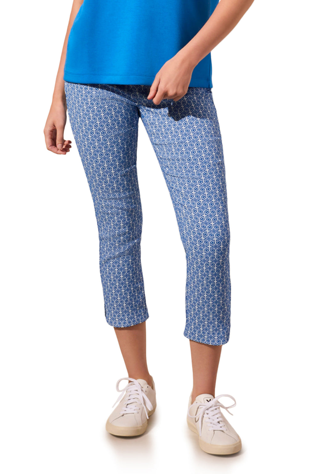 Print Stretch Capri