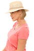 Cotton Crushable Striped Fedora