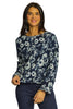 Soft Focus Floral Sweater