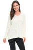 Scramble Stitch V Sweater