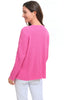 Avalin Scramble Stitch V Sweater, Spring Summer Women's Sweaters. 
