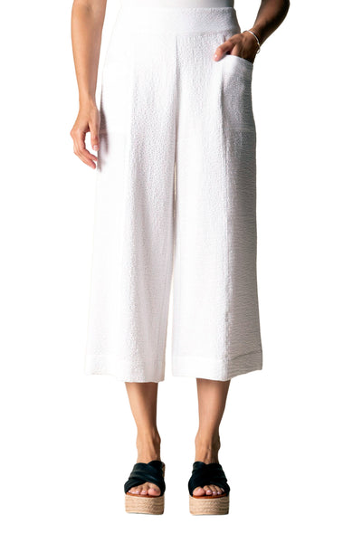 Crinkled Crepe Aria Capri