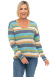 Sea & Sky Striped Sweater