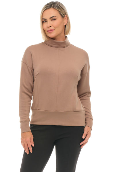 Luxe Funnel Neck Pullover