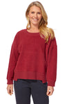 Plush Heathered Fleece Unwind Sweater