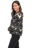 Double Knit Chevron Sweater
