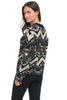 Double Knit Chevron Sweater