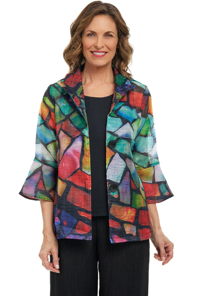 Stained Glass Organza Jacket
