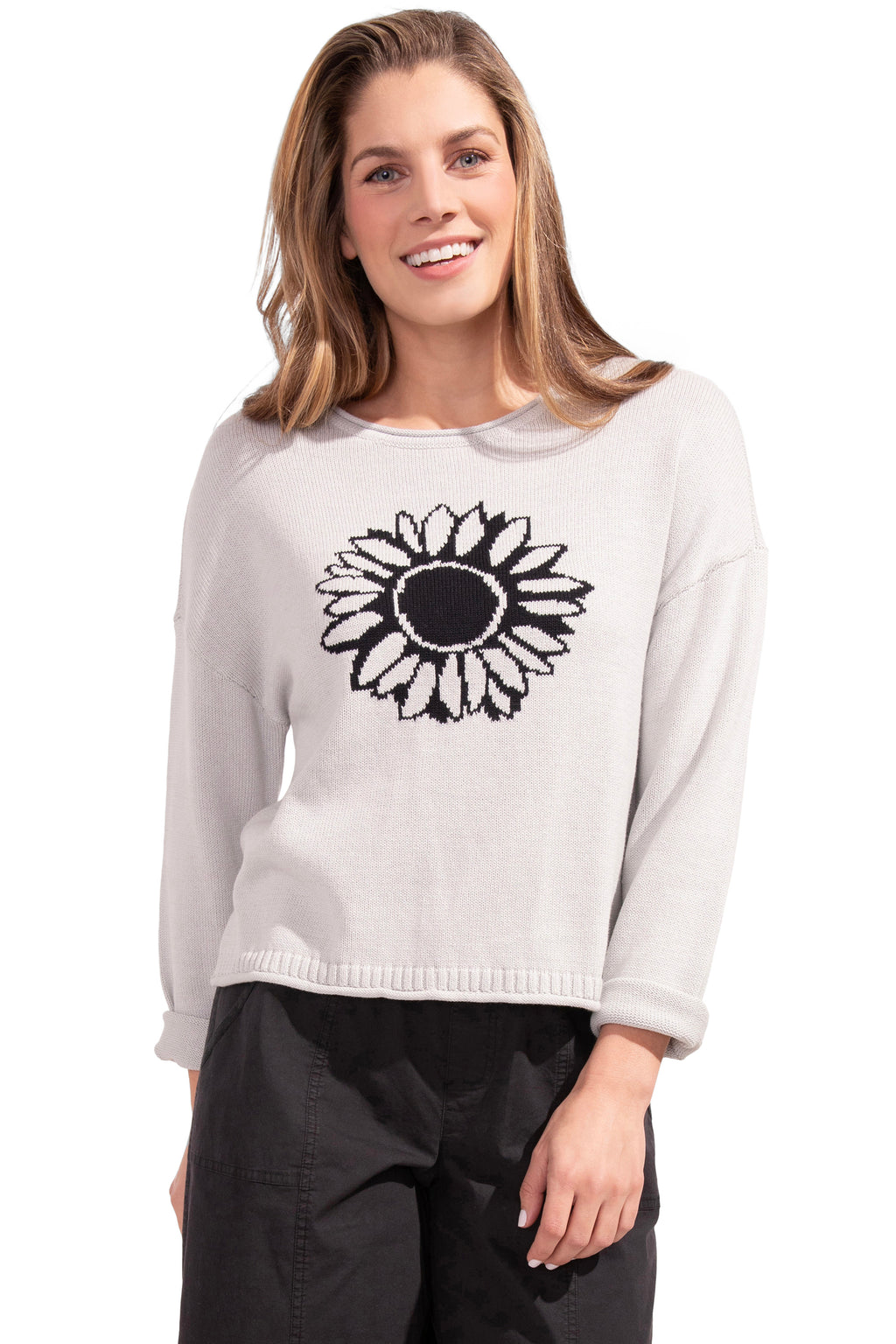 Cotton Sunflower Sweater
