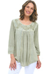 Beatrice Embroidered Blouse