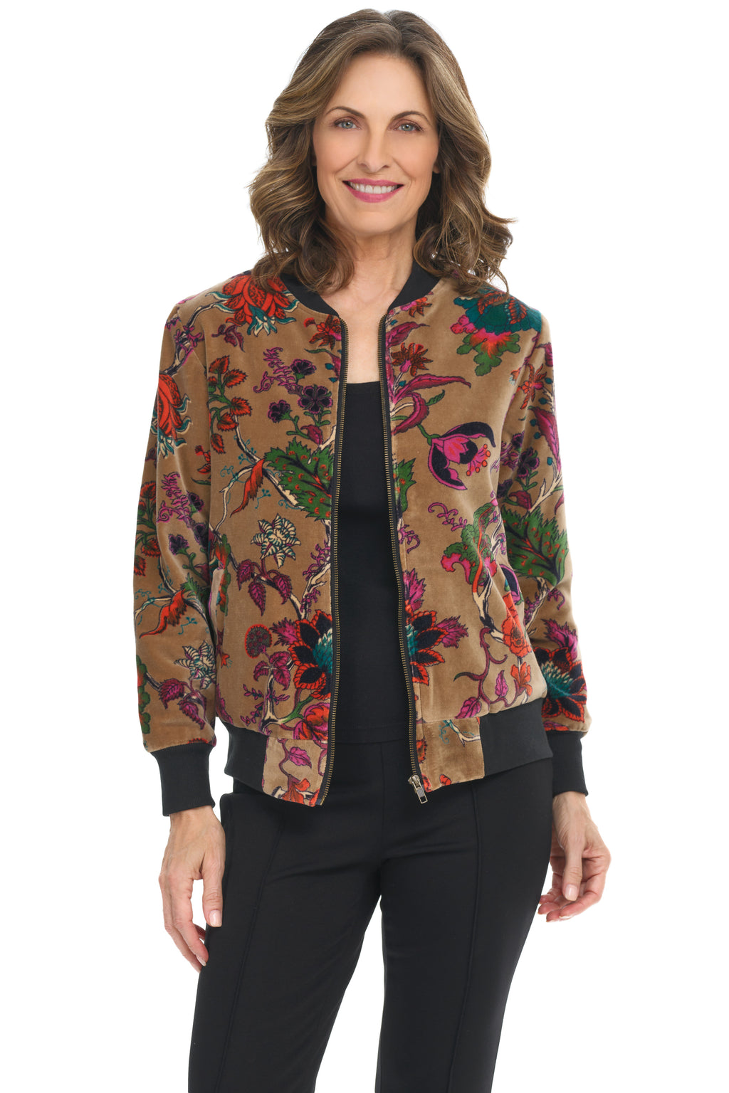 Parsley & Sage Darcy Velvet Jacket, Fall Winter Women's Outerwear