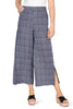 Olivia Making Waves Linen Flood Pant, Spring Summer Women's Pants. Navy