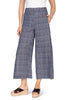 Olivia Making Waves Linen Flood Pant, Spring Summer Women's Pants. Navy