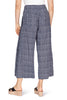 Olivia Making Waves Linen Flood Pant, Spring Summer Women's Pants. Navy