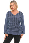 Emma Embroidered Blouse