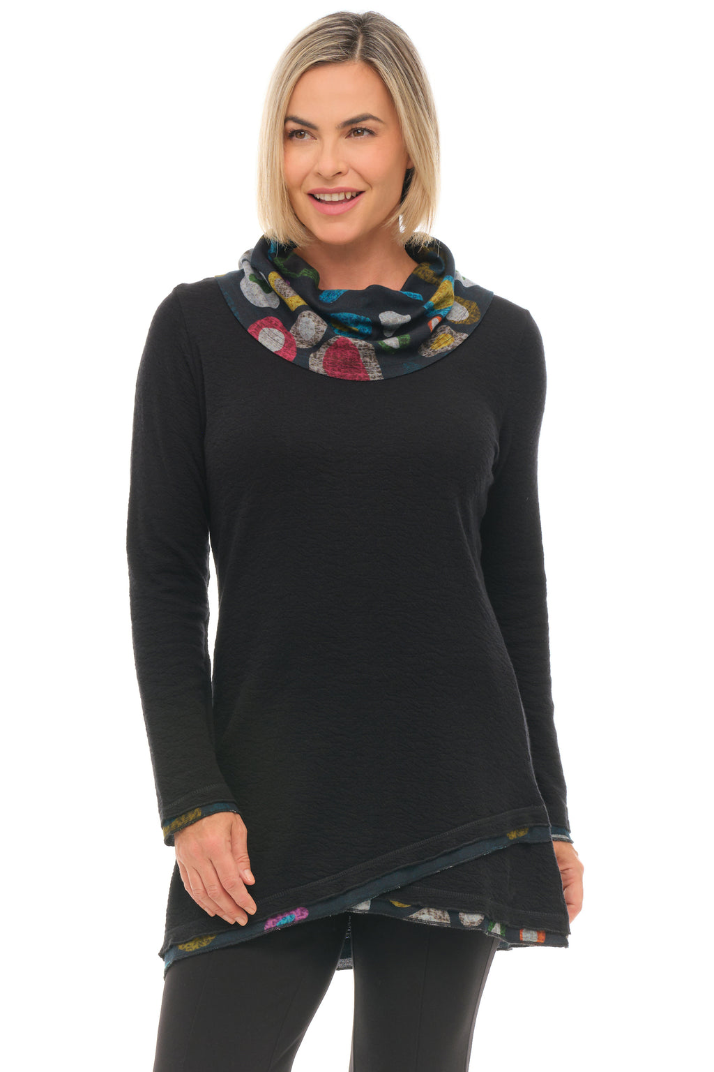 Onyx Cowl Tunic