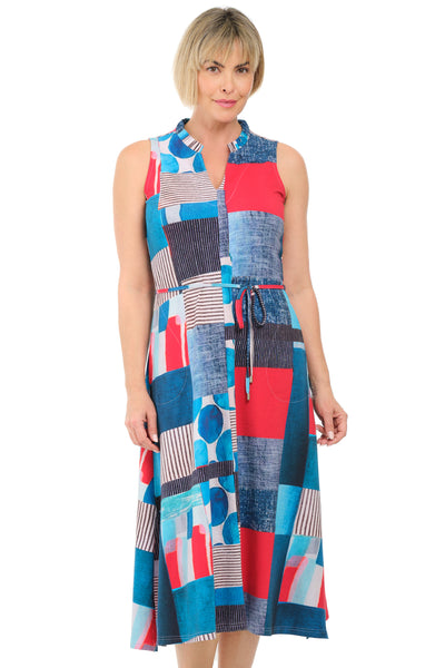 Monica Notch Neck Dress