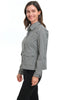 Tribal Checkmate Chic Jacket, Spring Summer Women's Outerwear. Black