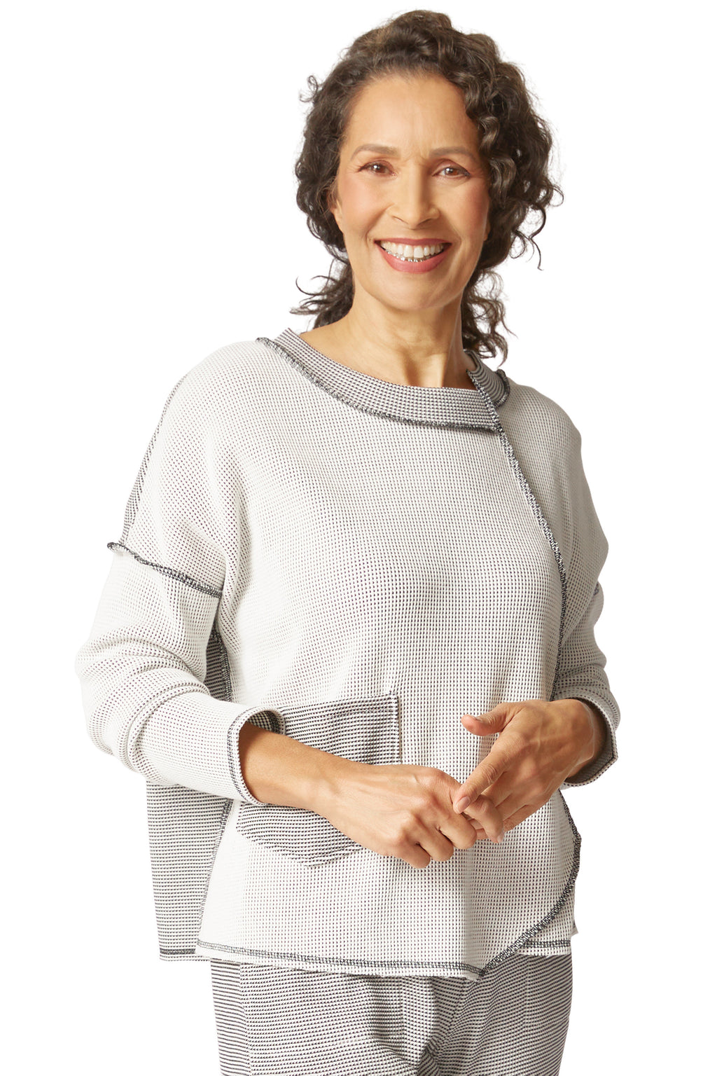 Opposites Attract Inside Out Pullover