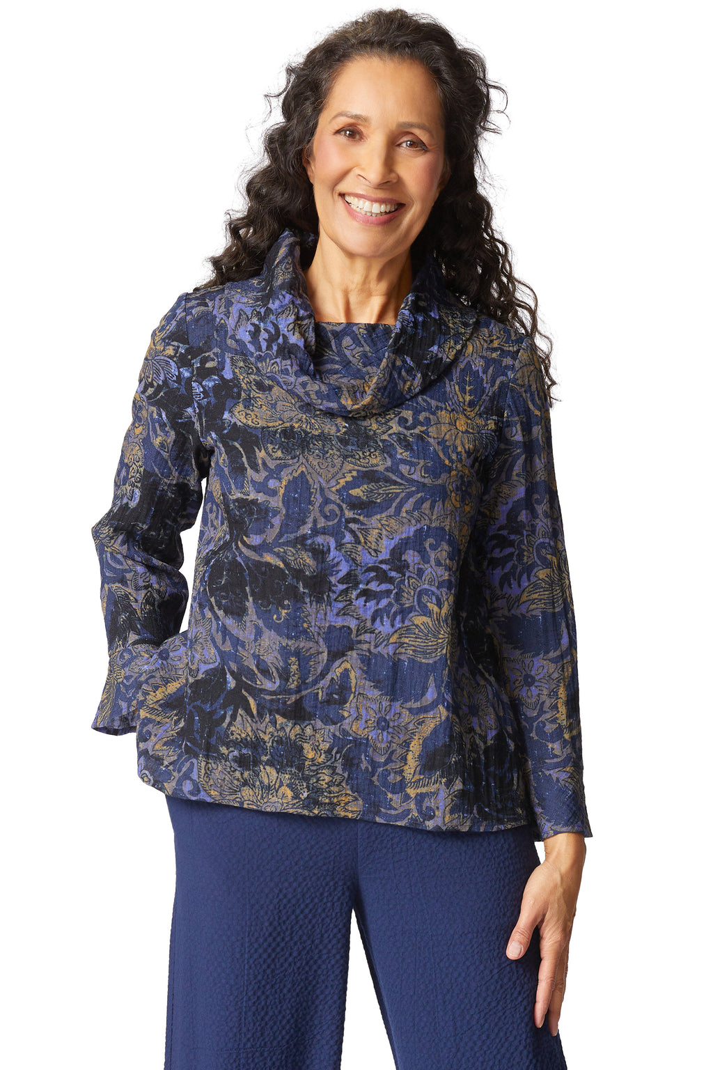 Express Floral Foliage Cowl
