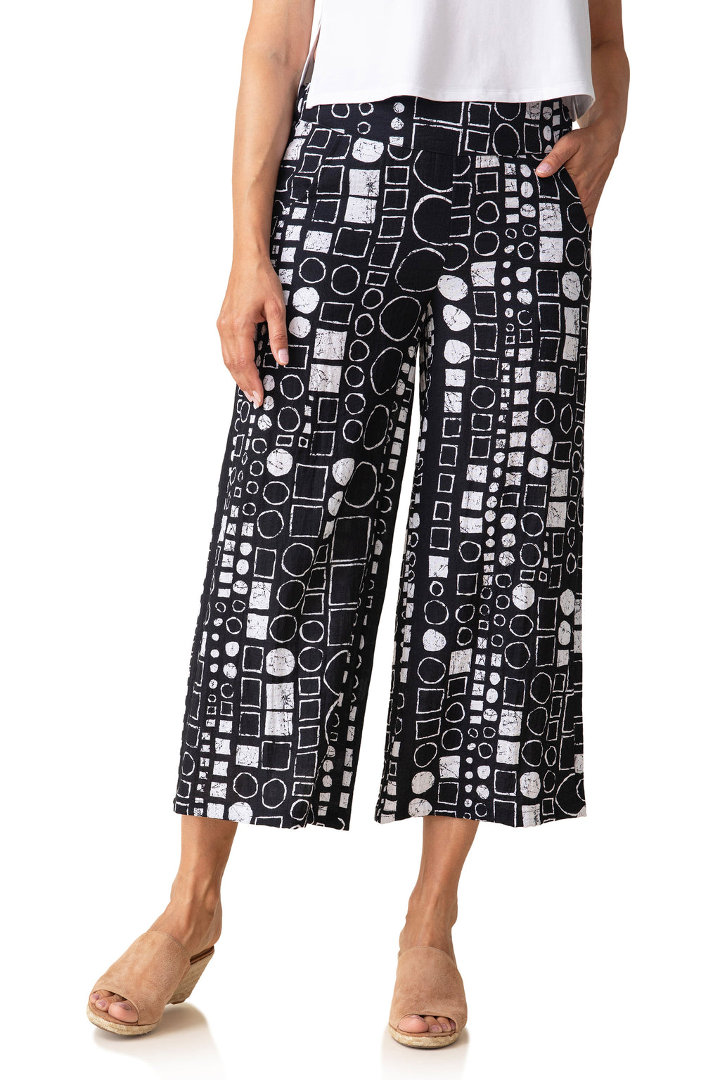 Express Circles Crop Pant