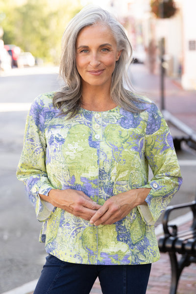 Destination Unknown Pleat Back Pullover