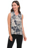 Habitat Clothes Destination Unknown Bistro Drape Collar Top, Spring Summer Women's Shirts Woven. Willow