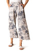 Habitat Clothes Destination Unknown Button Hem Crop, Spring Summer Women's Pants. Willow