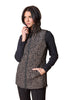 Reversible Printed Quilt Puffer Vest
