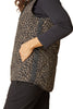 Reversible Printed Quilt Puffer Vest