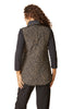 Reversible Printed Quilt Puffer Vest