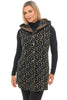 Pebbled Boiled Wool Hooded Vest