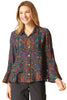 Off the Vine Flounce Blouse