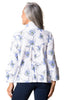 Habitat Clothes Crinkle Cotton Swing Jacket, Spring Summer Women's Outerwear. Indigo