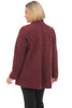 Boiled Wool Swing Coat