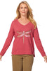 Dragonfly Easy V Tee