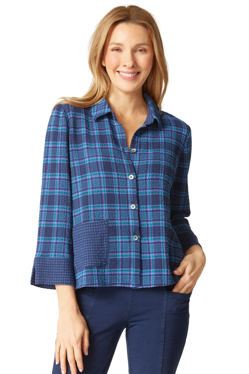 Girl Gone Plaid Pocket Shirt