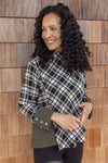 Girl Gone Plaid Asymmetrical Top