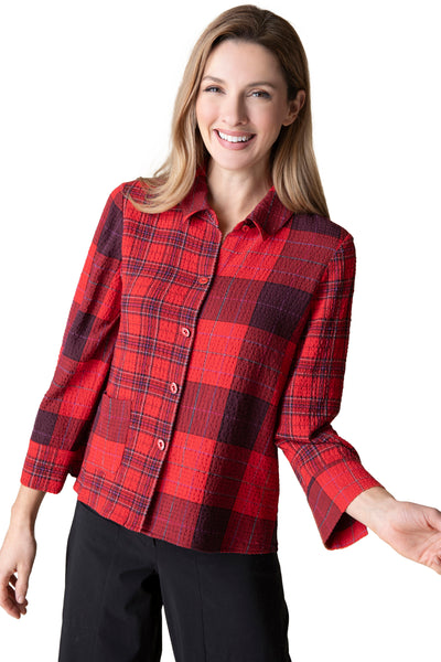 Girl Gone Plaid Soft Twill Shirt