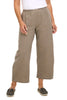 Crosshatch Barrel Crop Pant