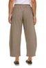 Crosshatch Barrel Crop Pant